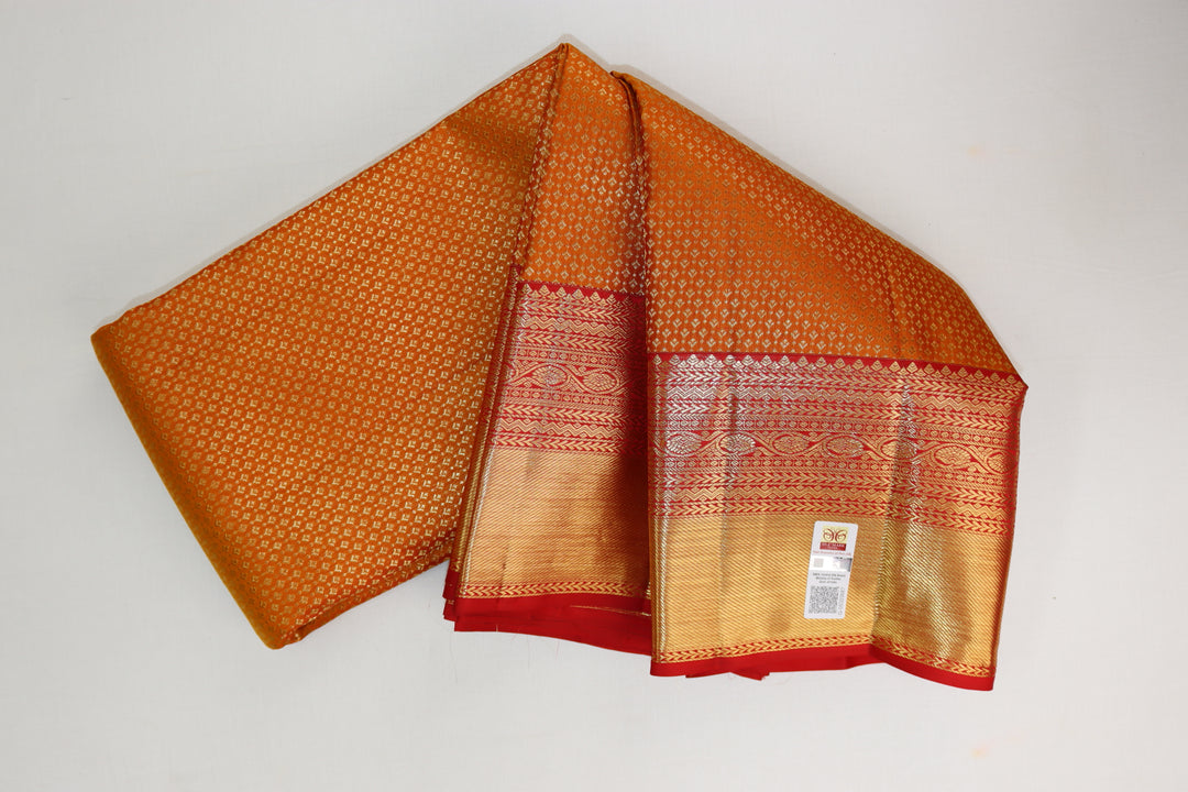 Classic Yellow Kanjipuram Saree