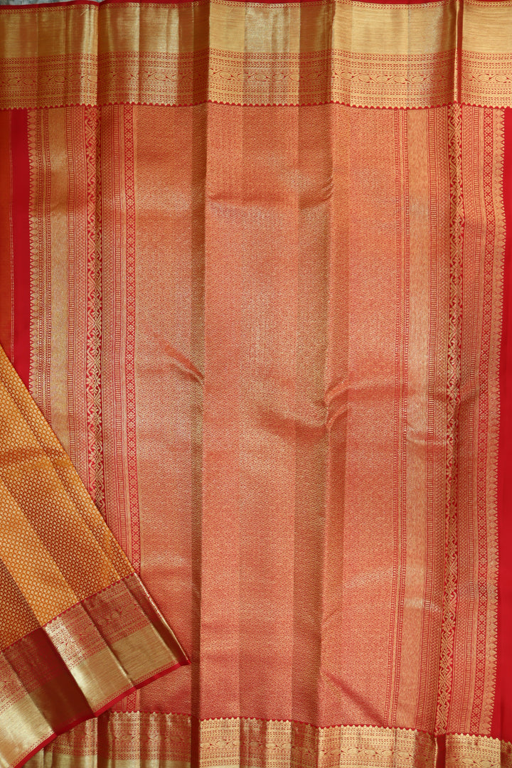 Classic Yellow Kanjipuram Saree