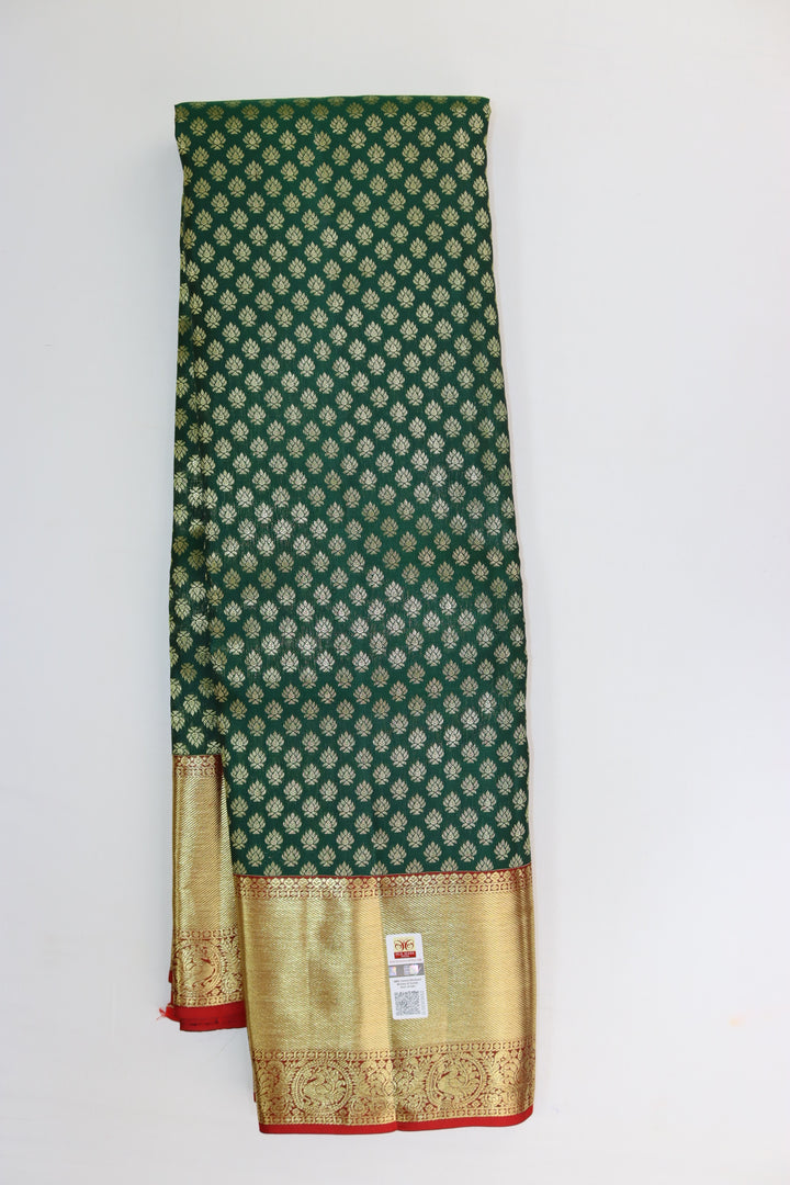 Elegant Green Kanjipuram Saree