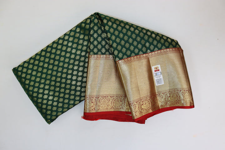 Elegant Green Kanjipuram Saree