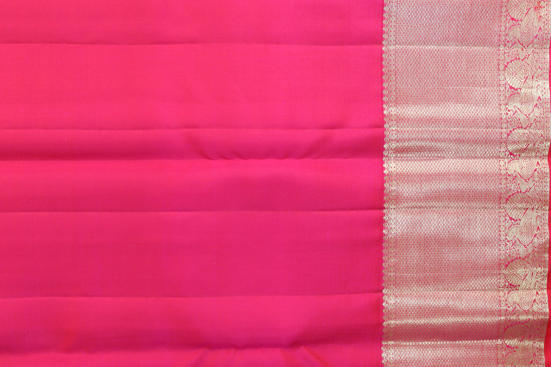 Royal Dark Pink Kanjipuram Saree