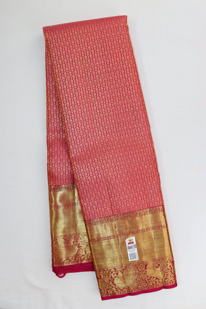 Timeless Pink Kanjipuram Saree