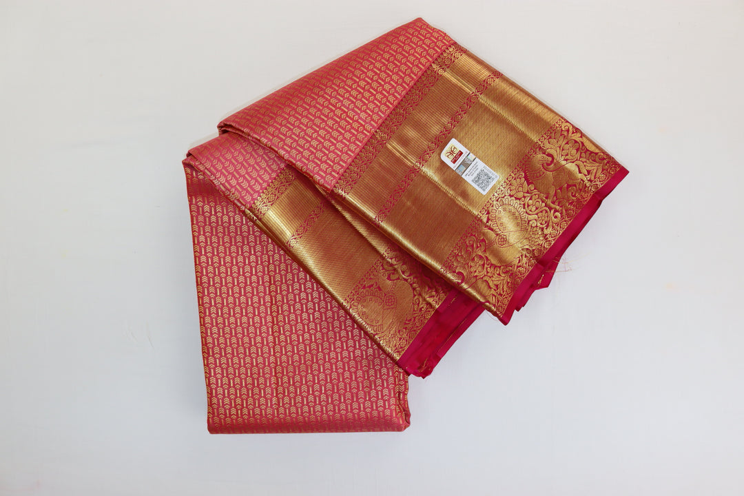 Timeless Pink Kanjipuram Saree