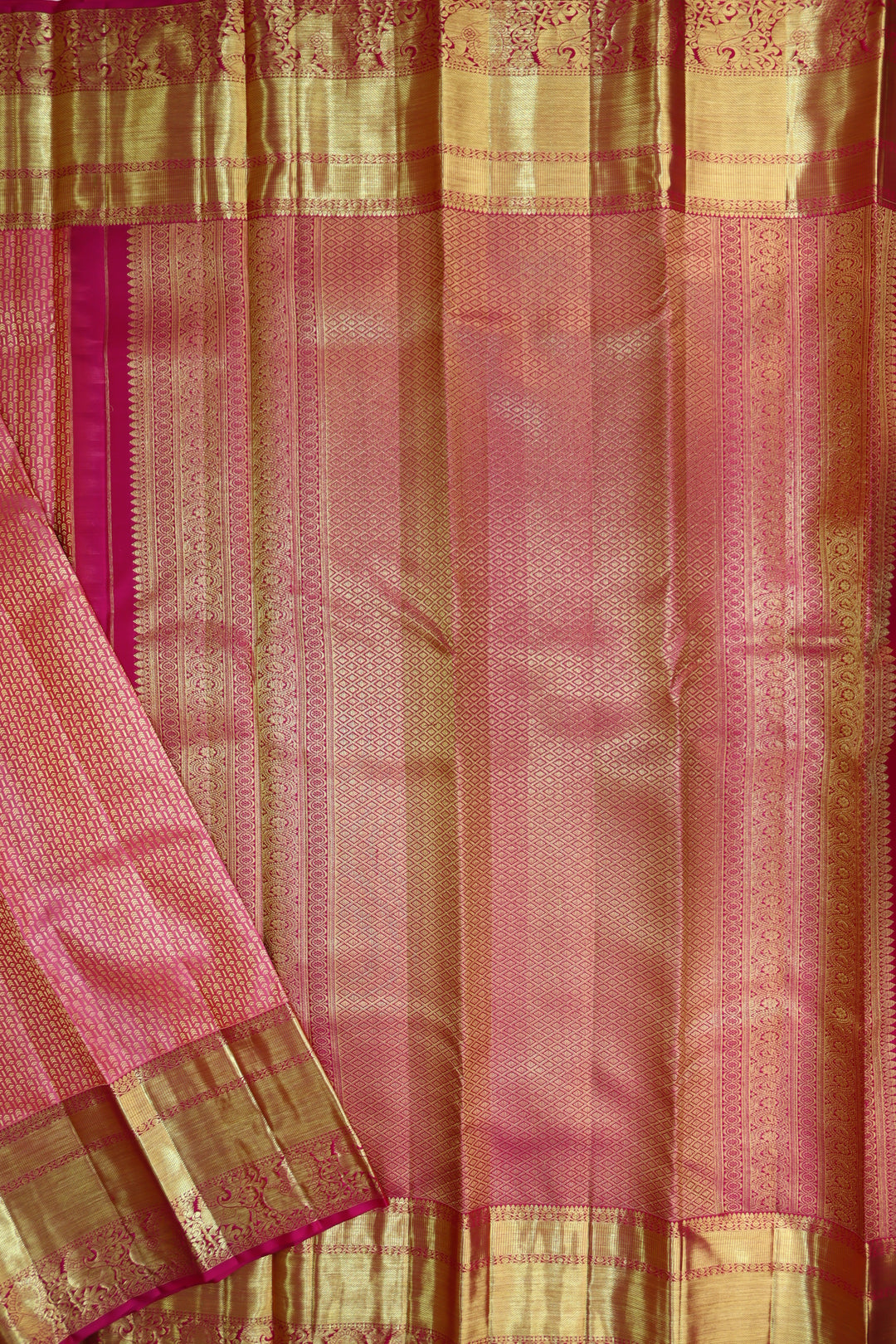 Timeless Pink Kanjipuram Saree