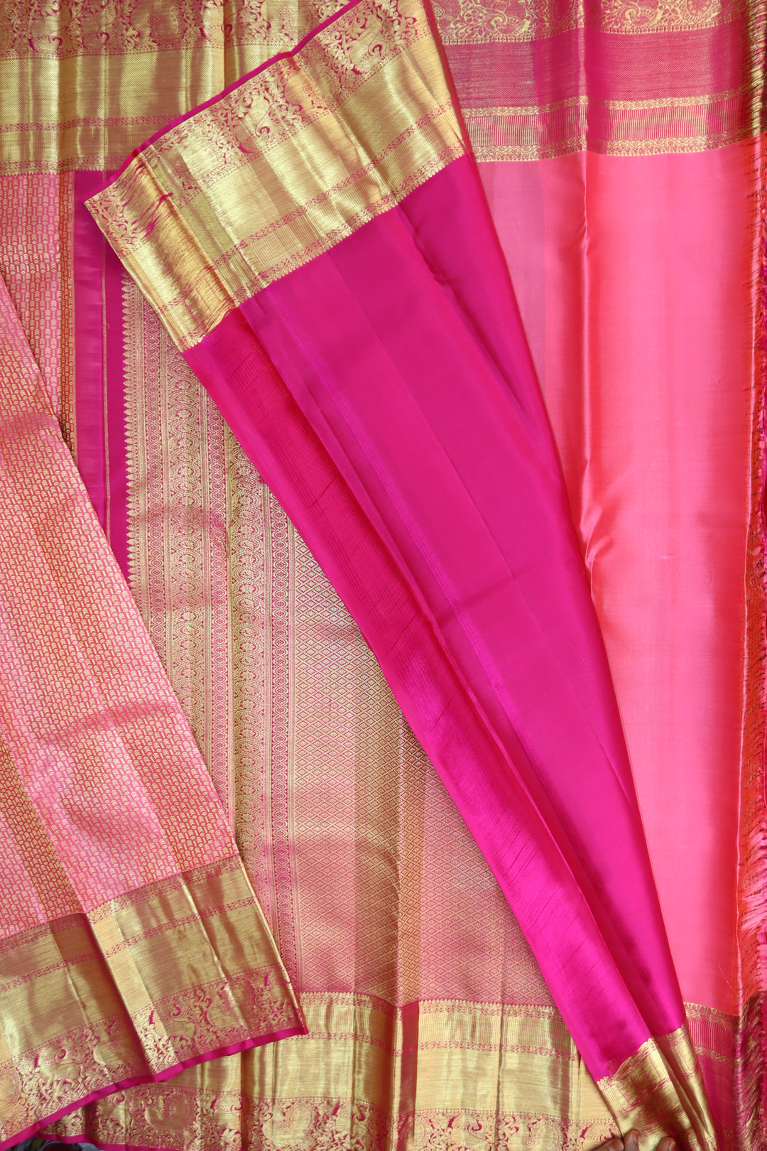 Timeless Pink Kanjipuram Saree