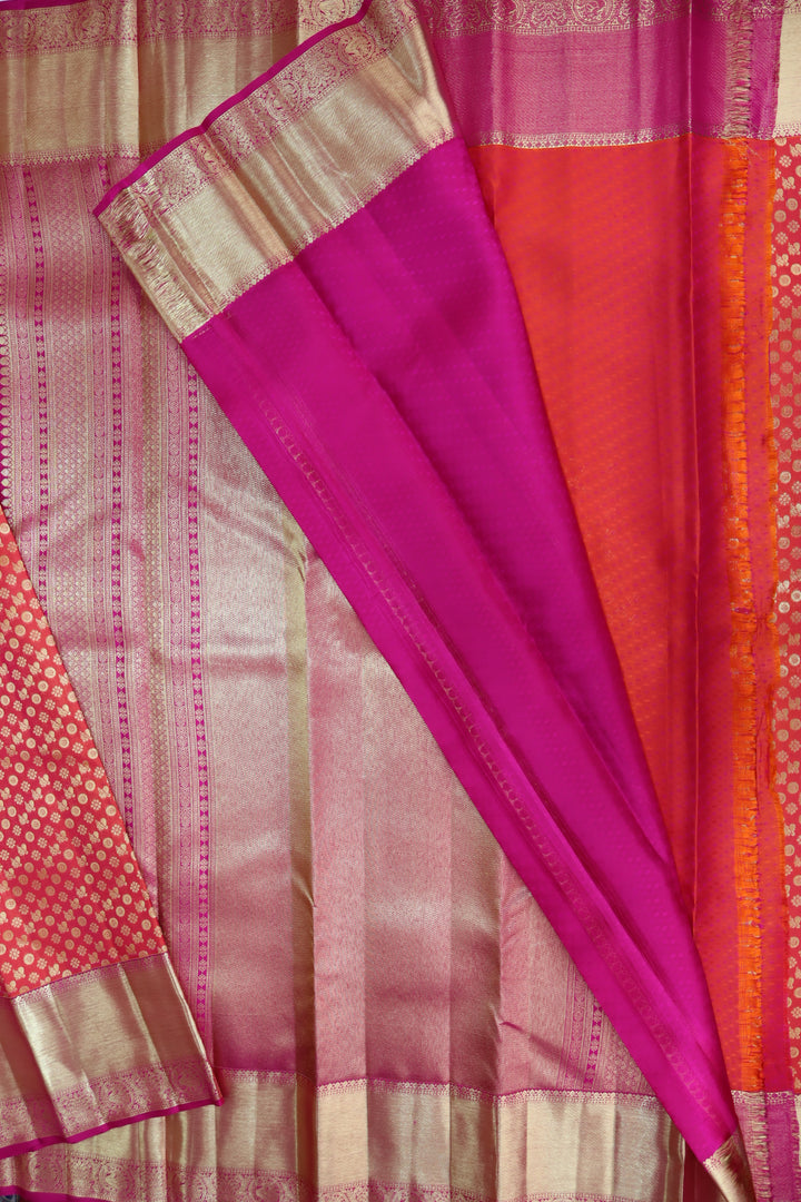 Graceful Red Kanjipuram Saree