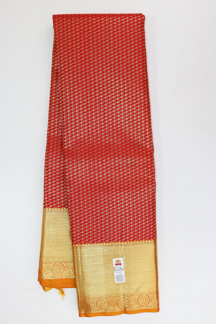 Traditional Red Kanjipuram Saree