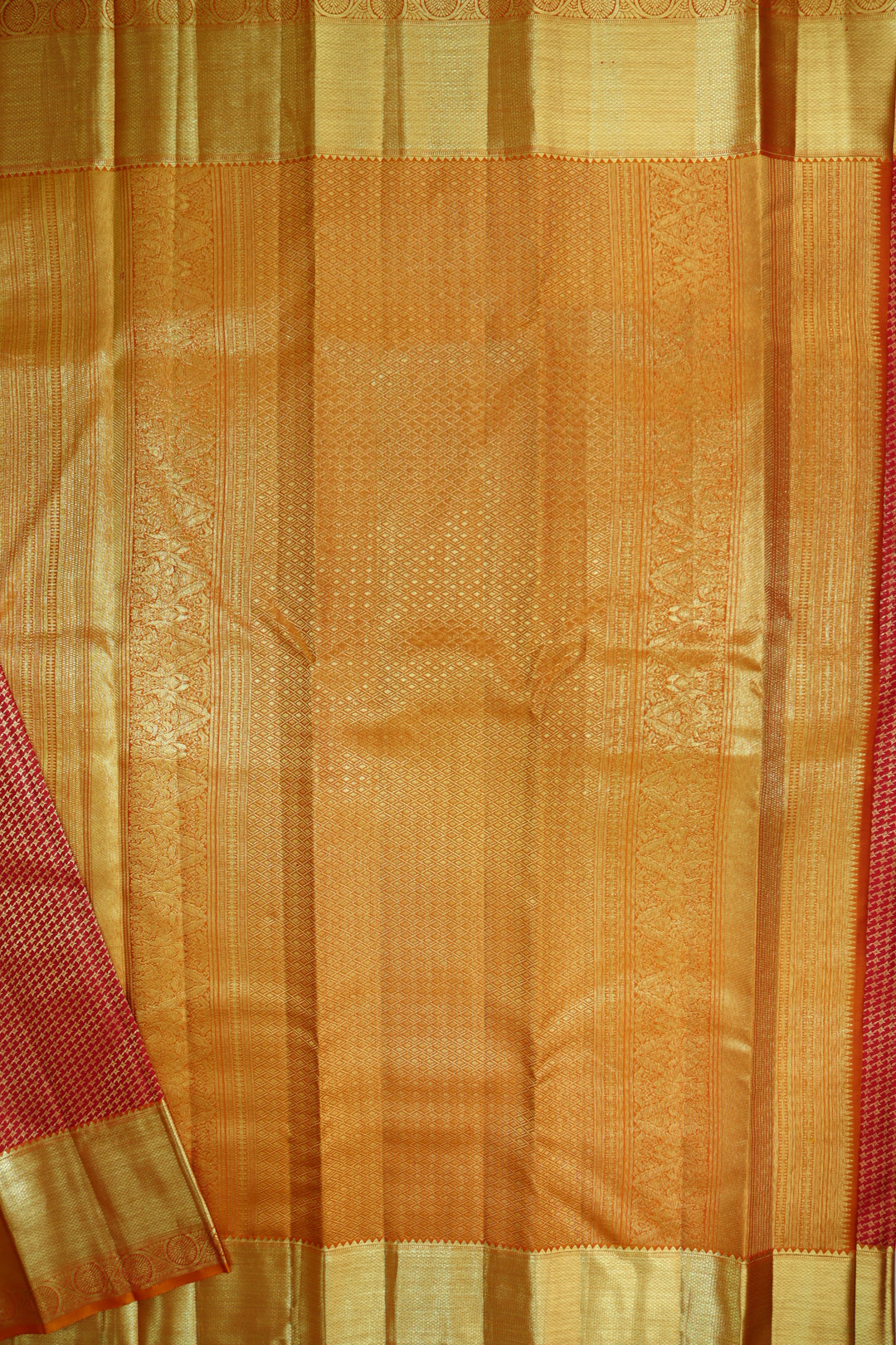 Traditional Red Kanjipuram Saree