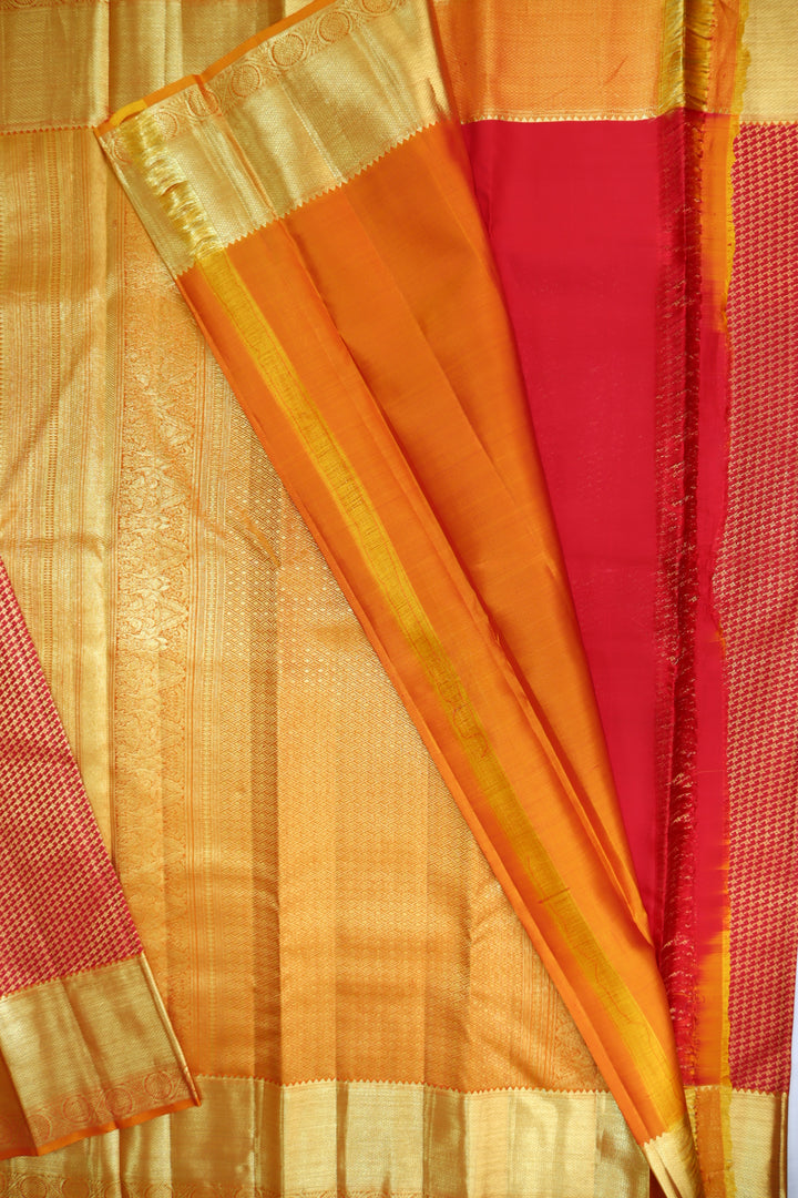 Traditional Red Kanjipuram Saree