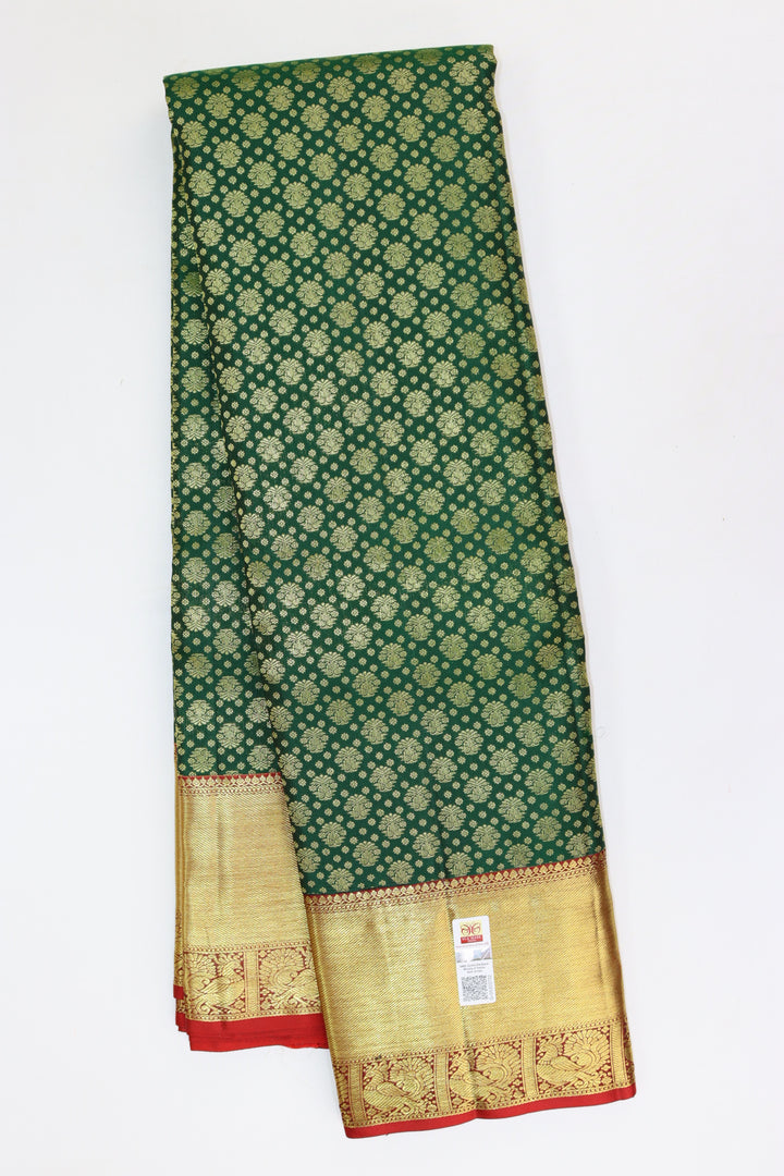 Classic Green Kanjipuram Saree