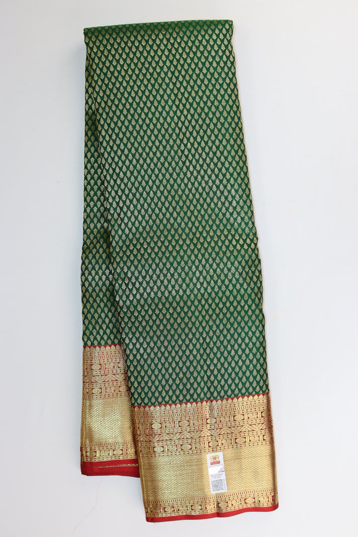 Elegant Green Kanjipuram Saree