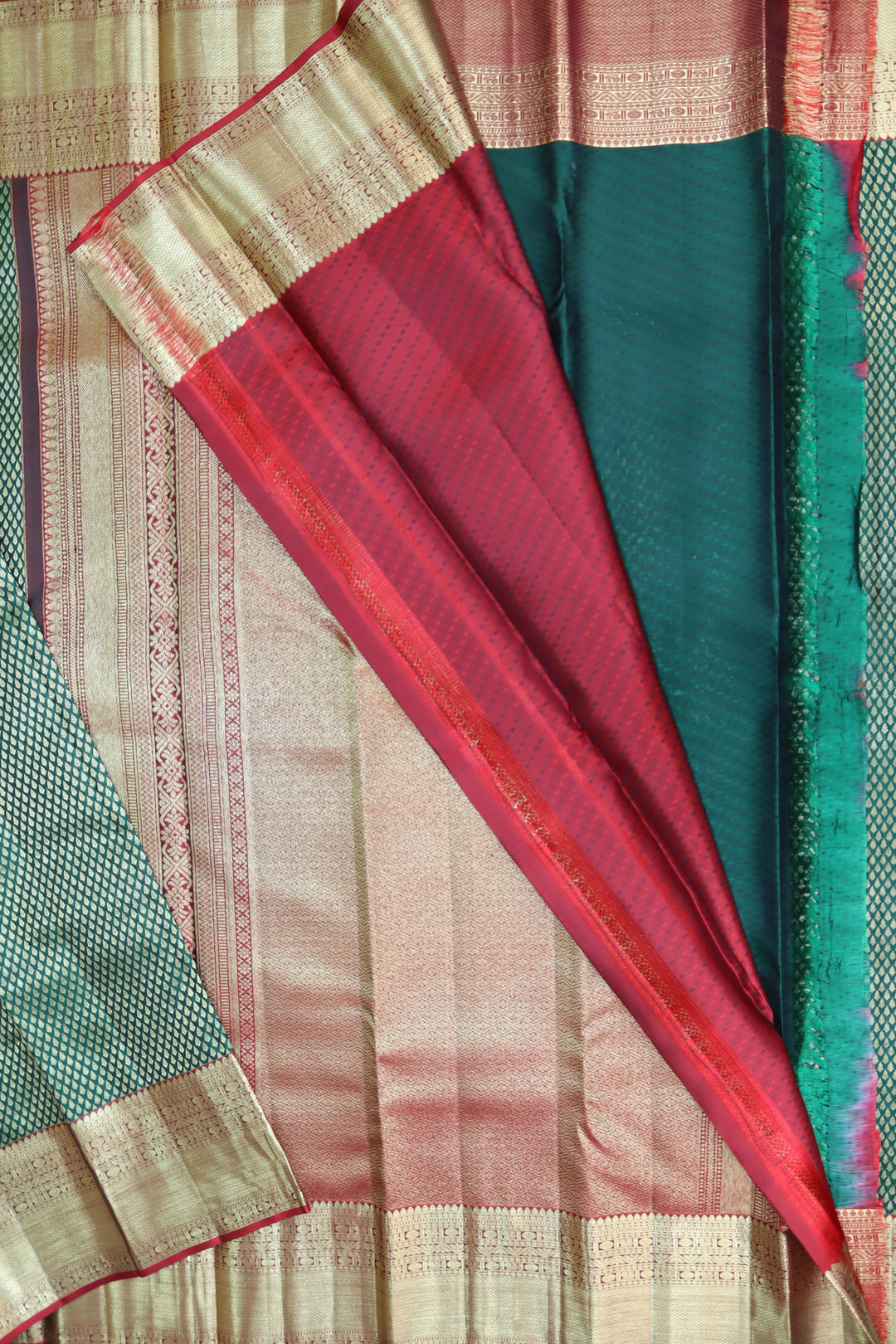 Elegant Green Kanjipuram Saree