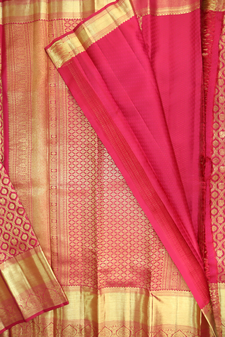 Rich Red Kanjipuram Saree