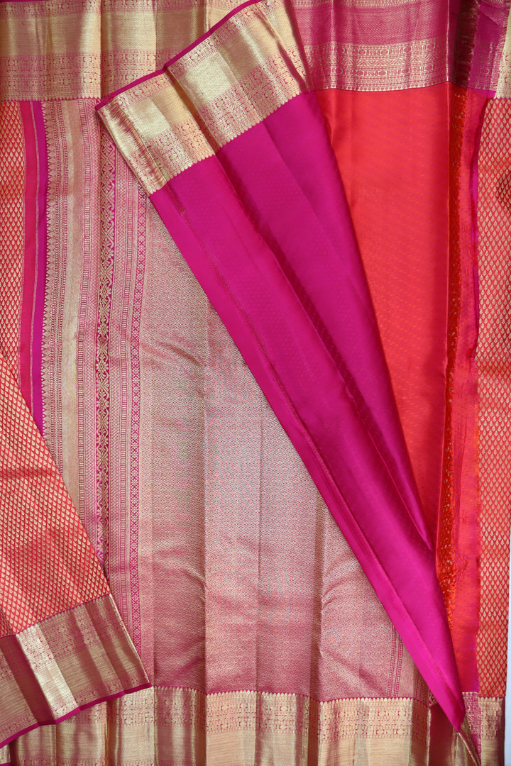 Opulent Red Kanjipuram Saree