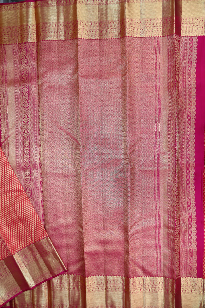 Luxurious Red Kanjipuram Saree