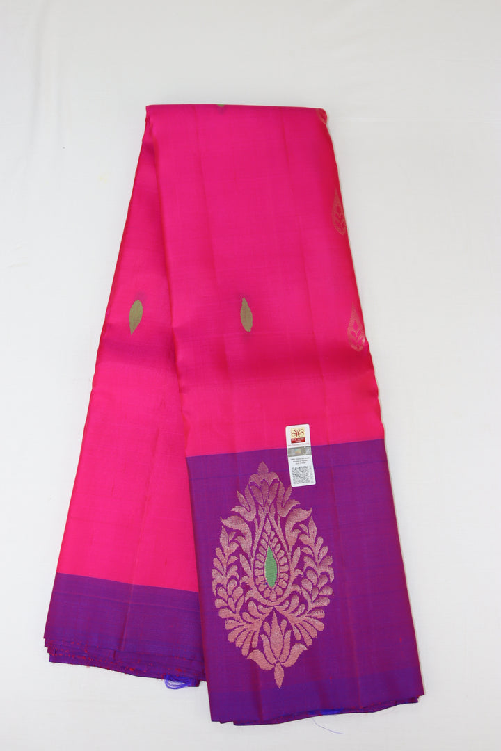 Traditional Pink Kanjipuram Saree