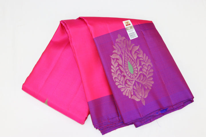 Traditional Pink Kanjipuram Saree