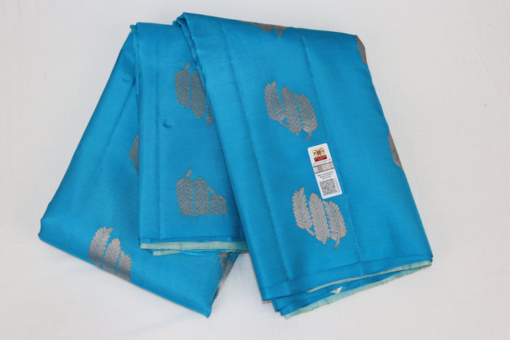 Rich Blue Kanjipuram Saree