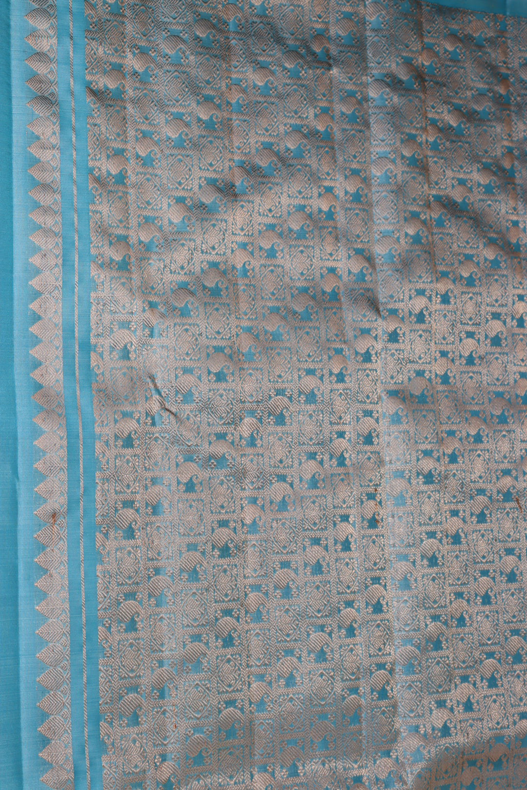 Rich Blue Kanjipuram Saree