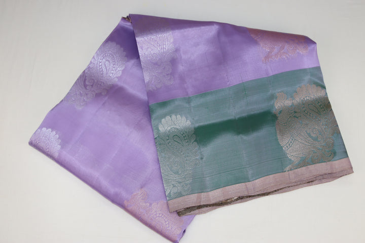 Lavish Lavender Kanjipuram Saree