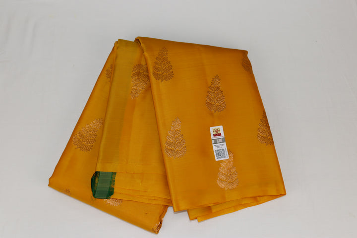 Rich Yellow  Kanjipuram Saree