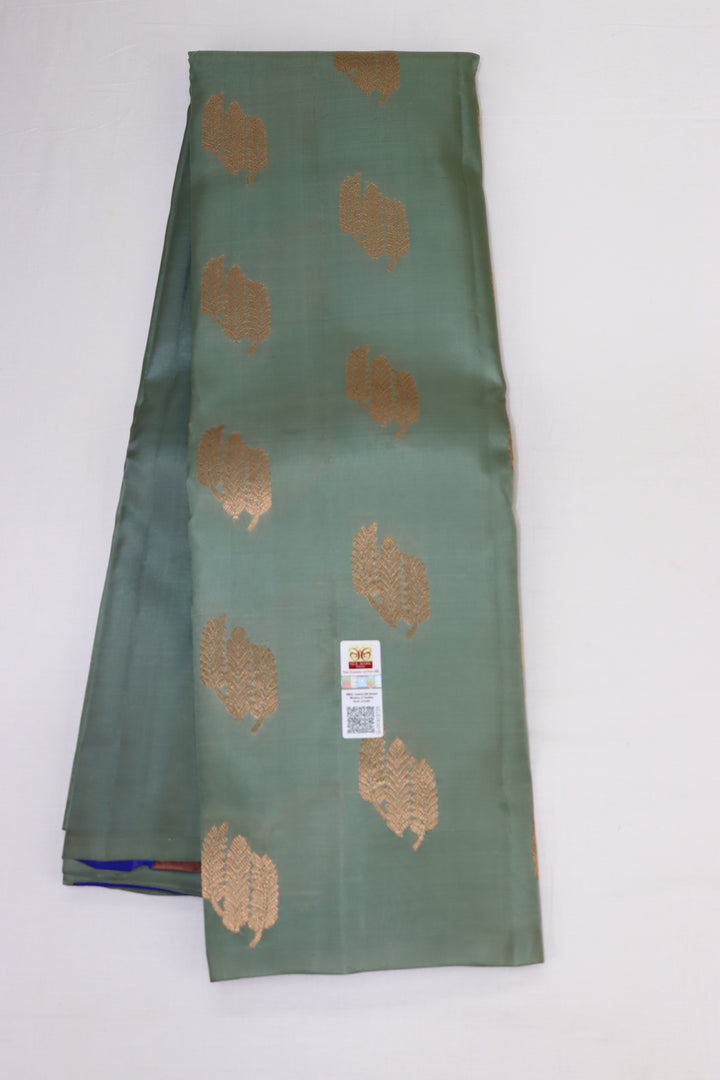 Royal Sea Green Kanjipuram Saree