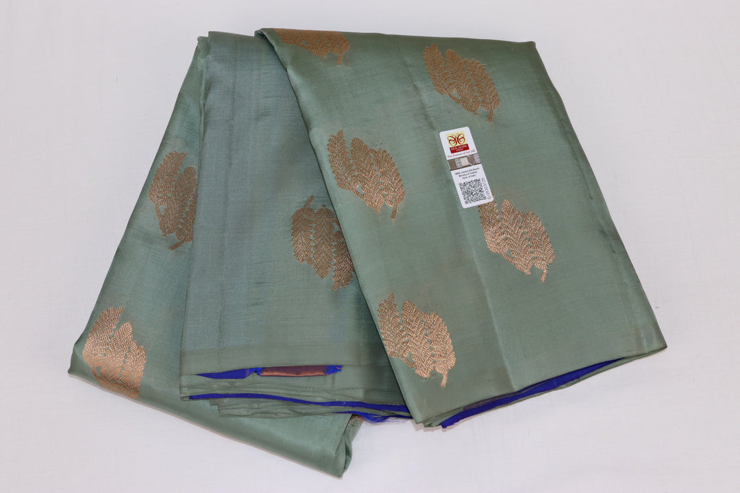 Royal Sea Green Kanjipuram Saree