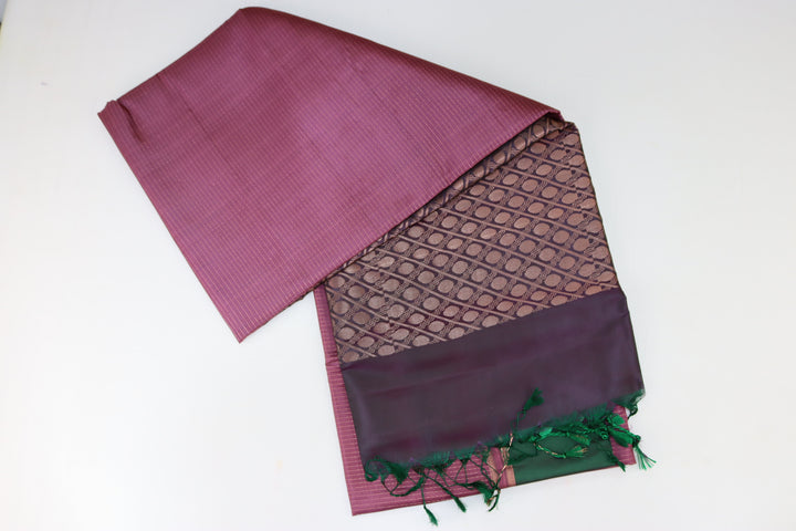 Mesmerizing Magenta Kanjipuram Saree