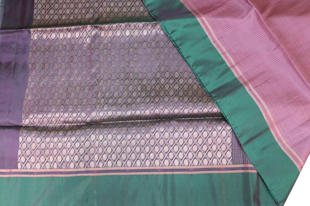 Mesmerizing Magenta Kanjipuram Saree