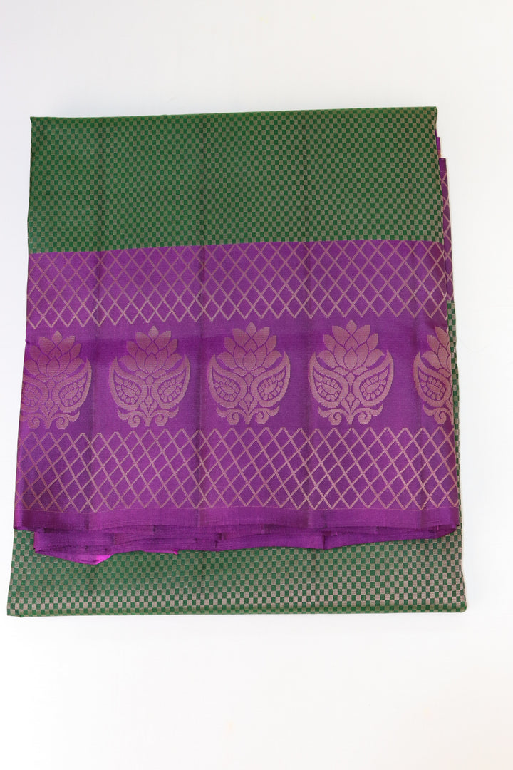 Elegant Green Kanjipuram Saree