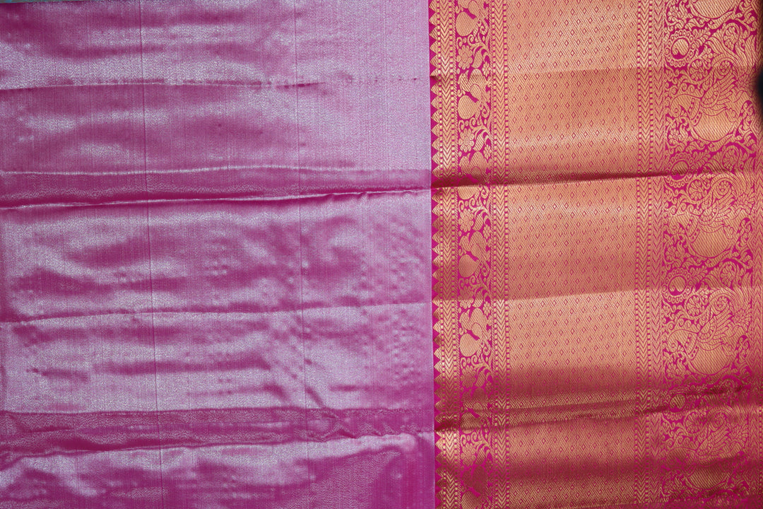 Rich Sky Blue Kanjipuram Saree