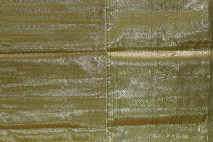 Graceful Pastel Green Kanjipuram Saree