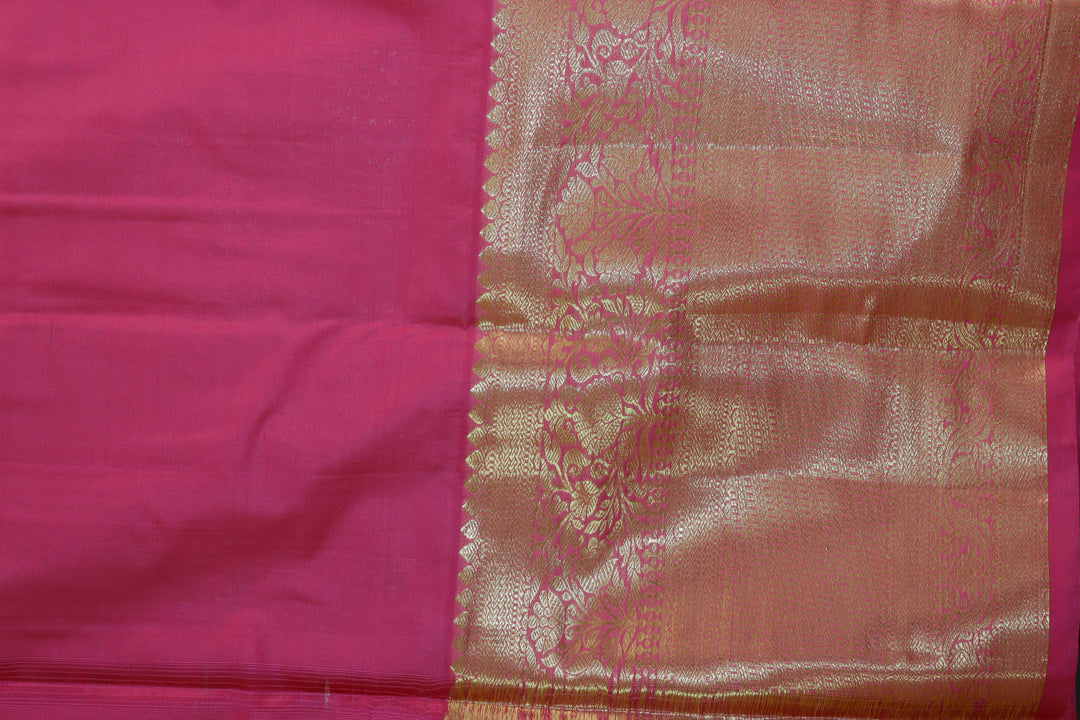 Classic Pink Kanjipuram Saree