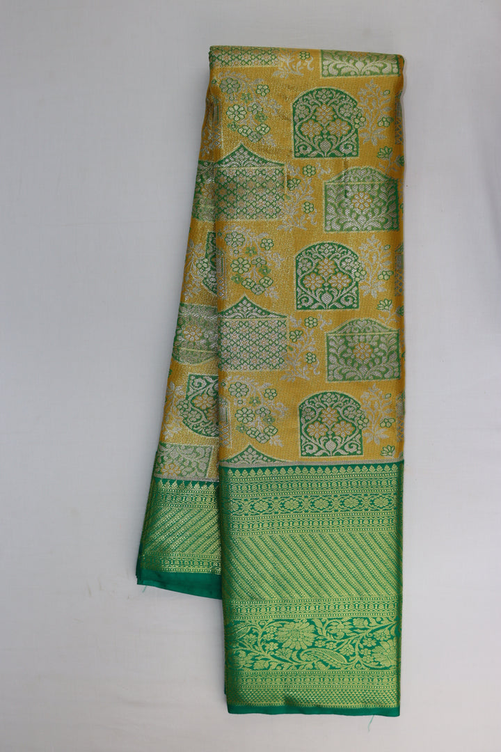 Regal Multi-color Kanjipuram Saree