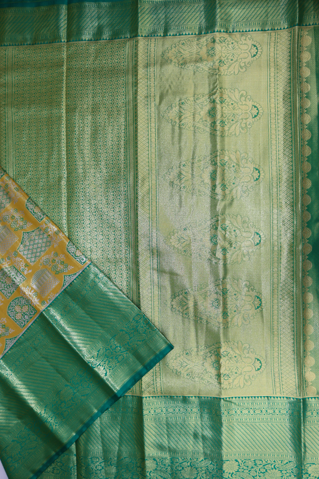 Regal Multi-color Kanjipuram Saree