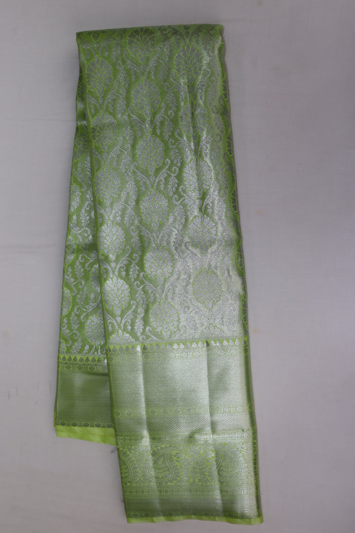 Rich Green Kanjipuram Saree