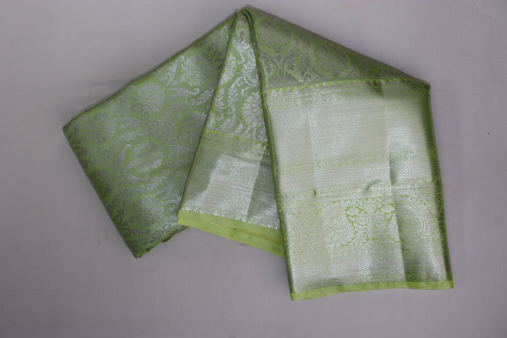 Rich Green Kanjipuram Saree