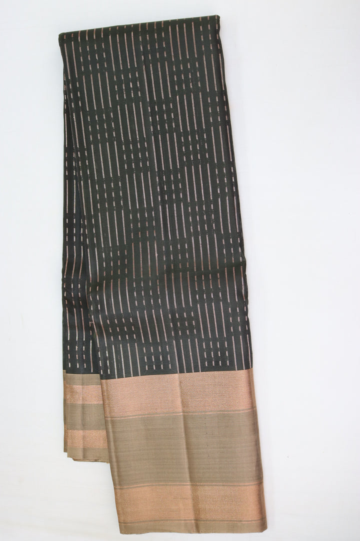 Classic Black Kanjipuram Saree