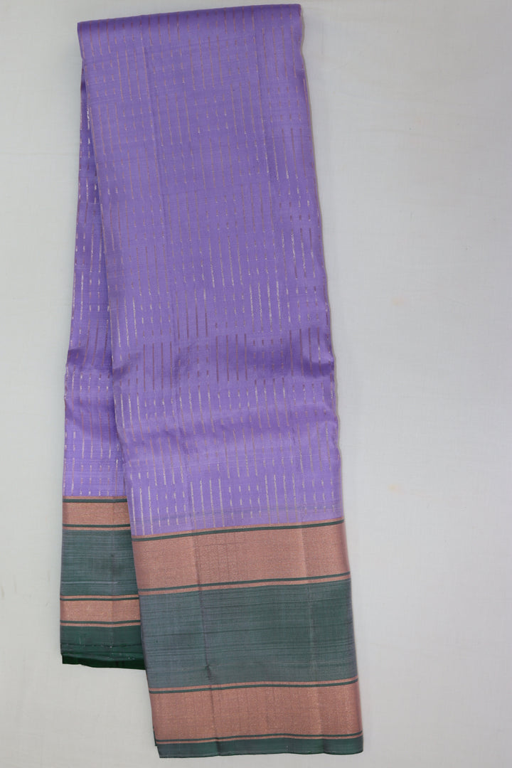 Rich Lavender Kanjipuram Saree