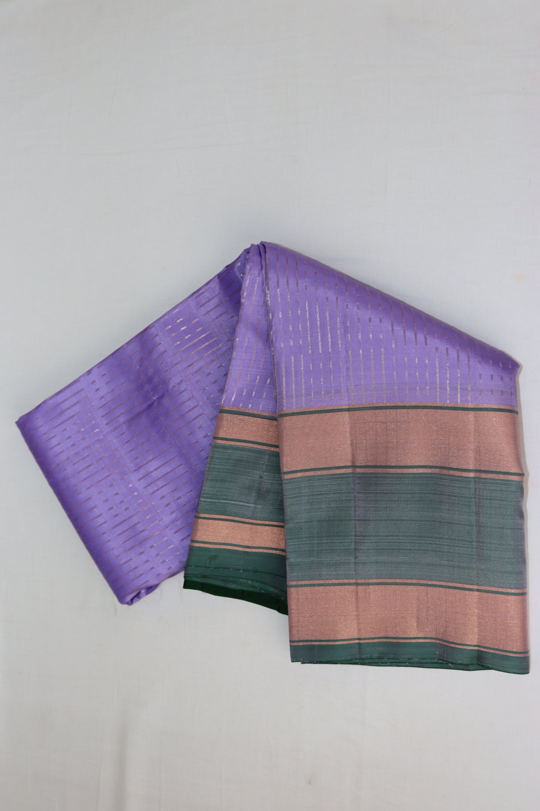 Rich Lavender Kanjipuram Saree