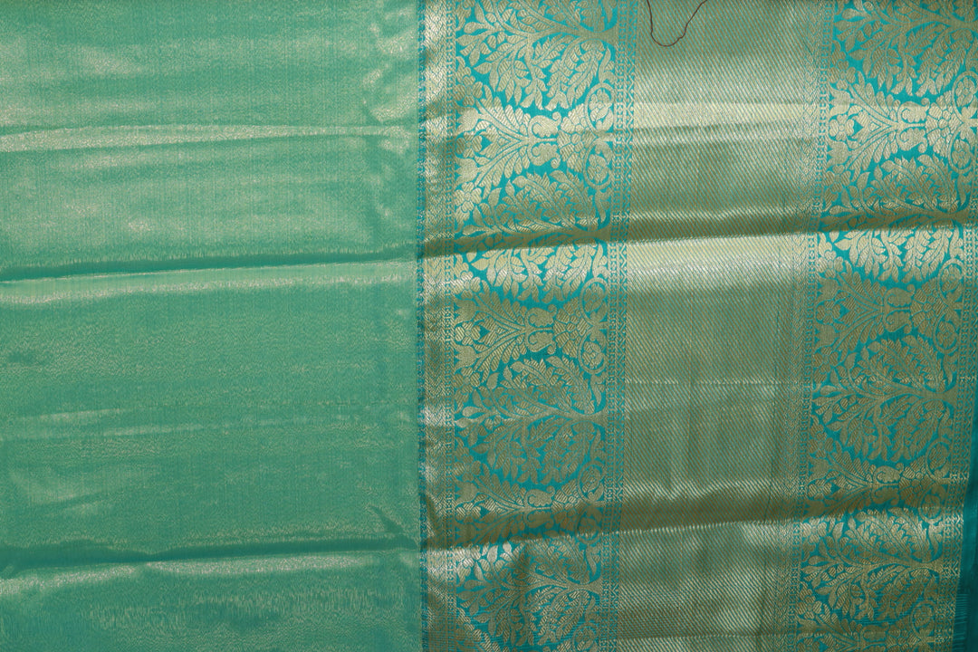 Royal Green Tissue Kanjipuram Saree