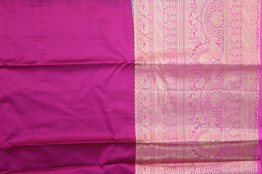 Regal Grey  Kanjipuram Saree