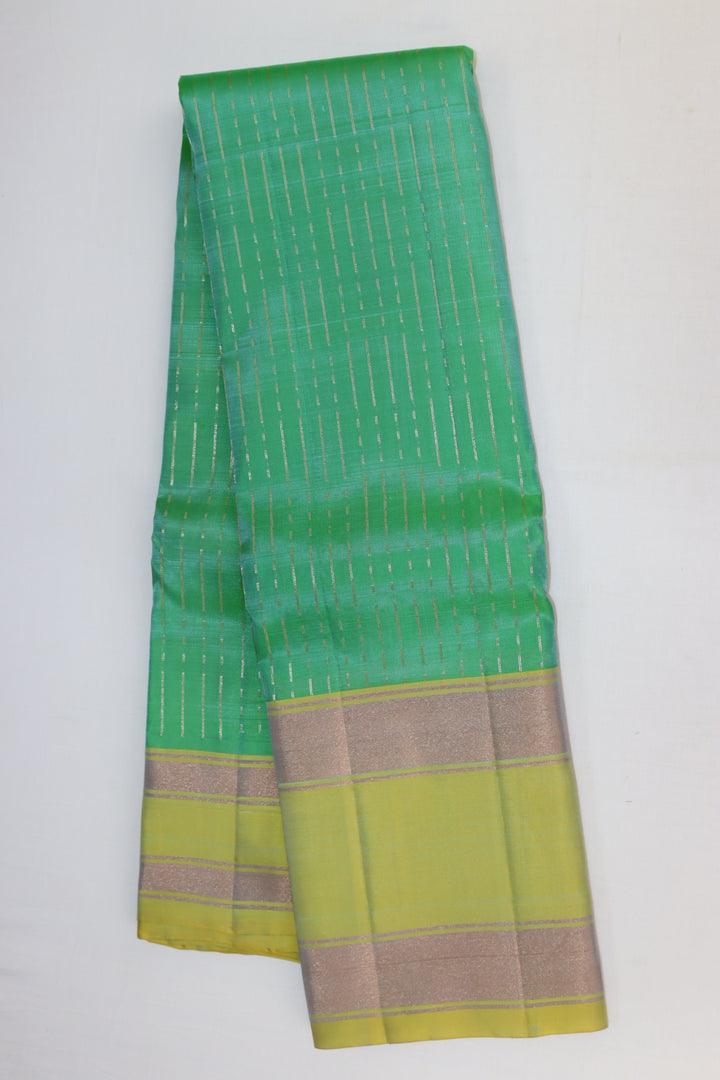 Traditional Green Kanjipuram Saree