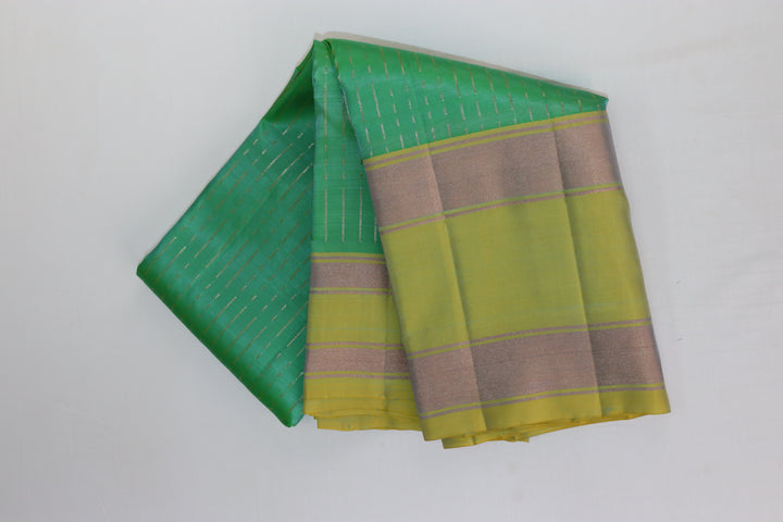 Traditional Green Kanjipuram Saree