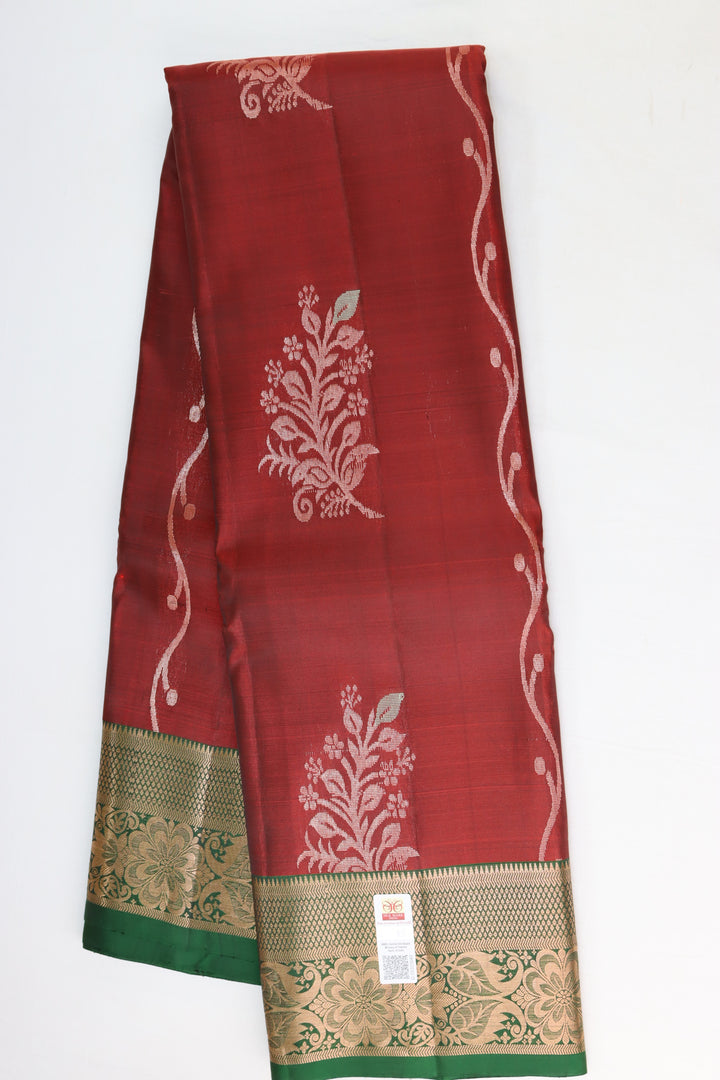 Royal Red Pure Kanjipuram Saree