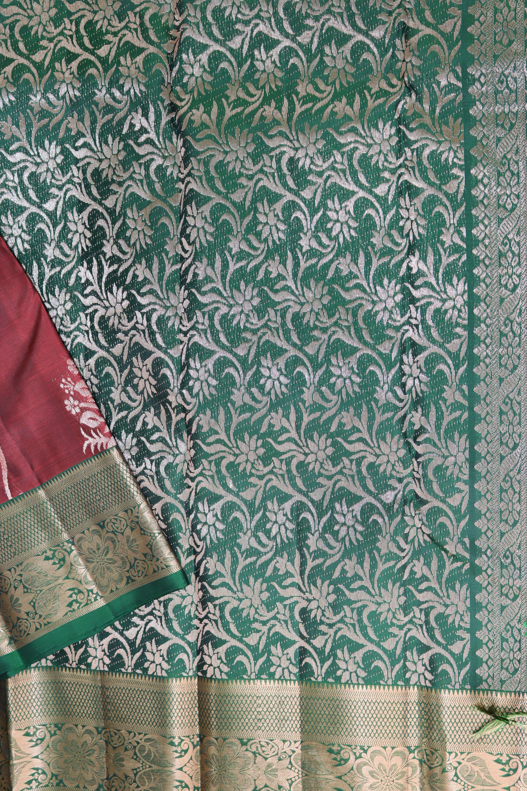 Royal Red Pure Kanjipuram Saree