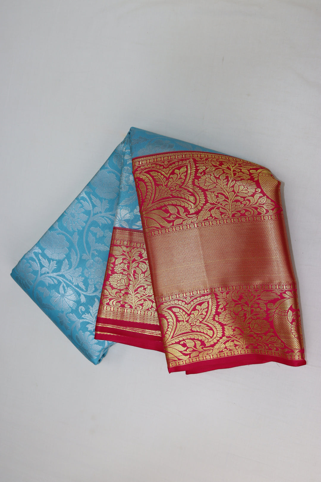 Royal Blue Kanjipuram Saree