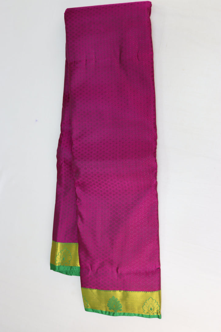 Timeless Dark Pink Kanjipuram Saree