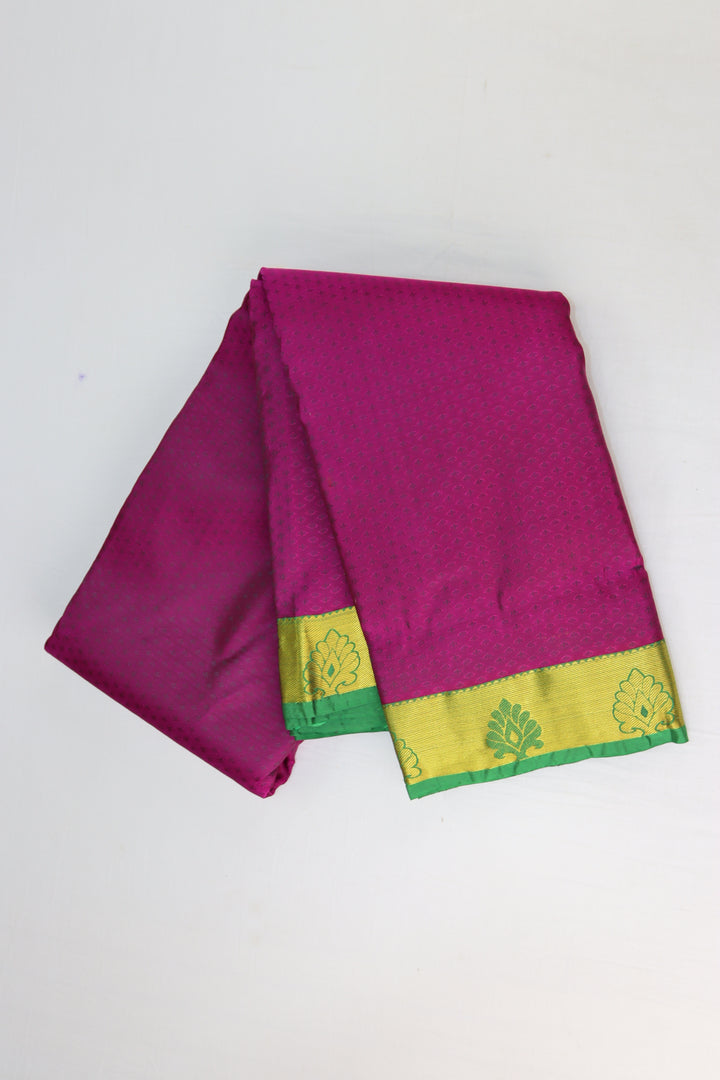 Timeless Dark Pink Kanjipuram Saree