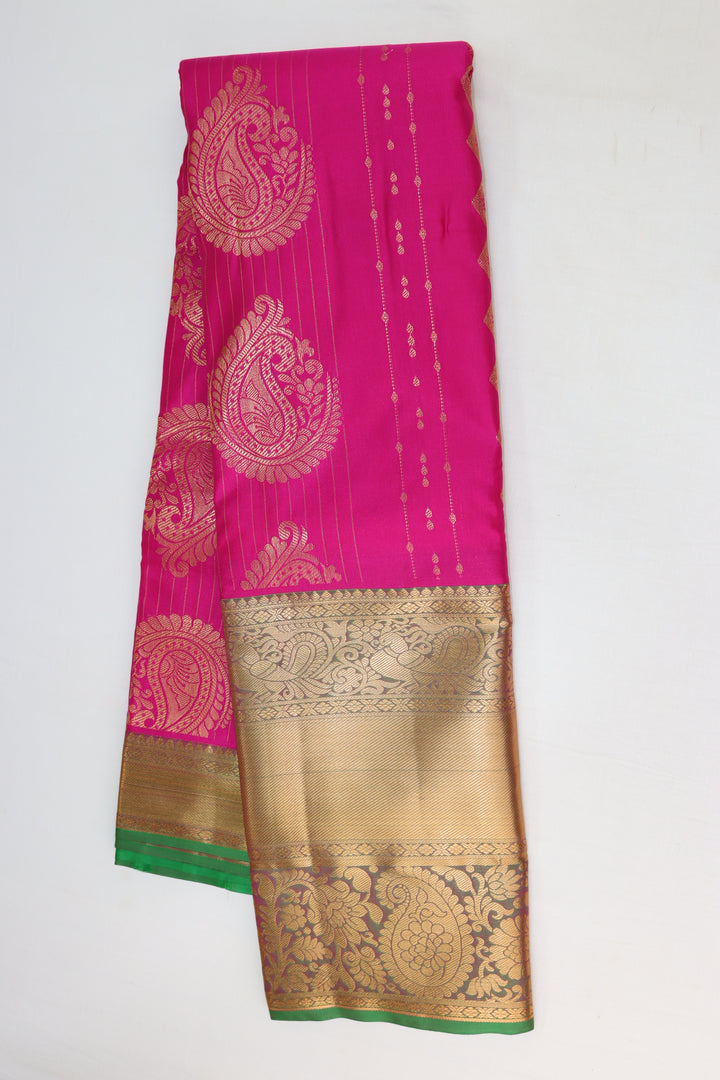 Timeless Pink Kanjipuram Saree